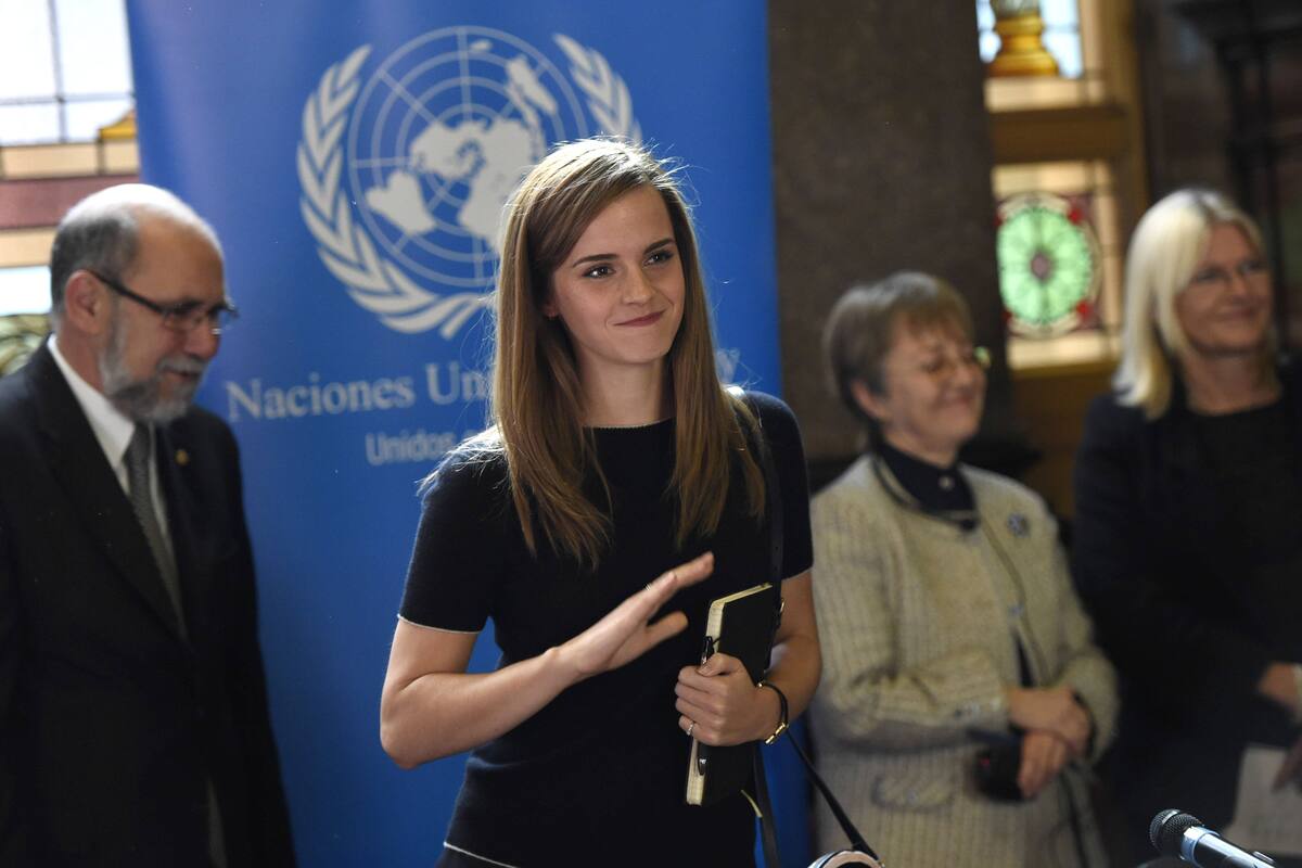 Эмма Уотсон посетила Уругвай в качестве посла  «ООН-женщины»