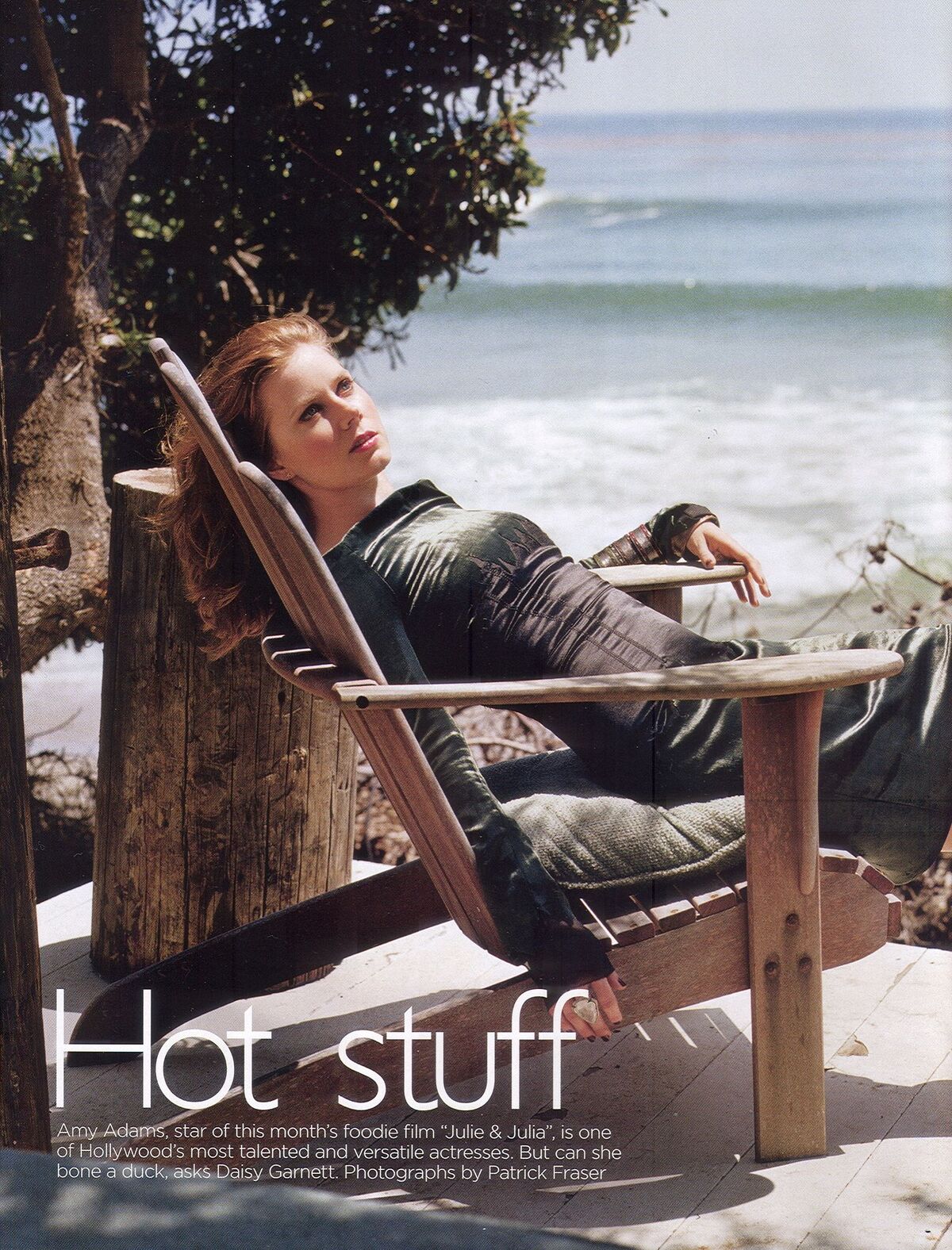 Эми Адамс в журнале Vogue UK. Сентябрь 2009