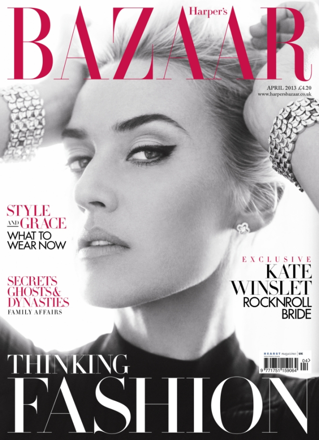 Кейт Уинслет в журнале Harper&#39;s Bazaar. Апрель 2013