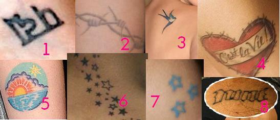 Узнай звезду по татуировке