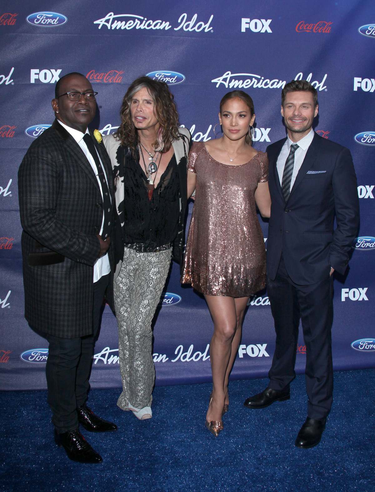 Дженнифер Лопес на вечеринке "American Idol"