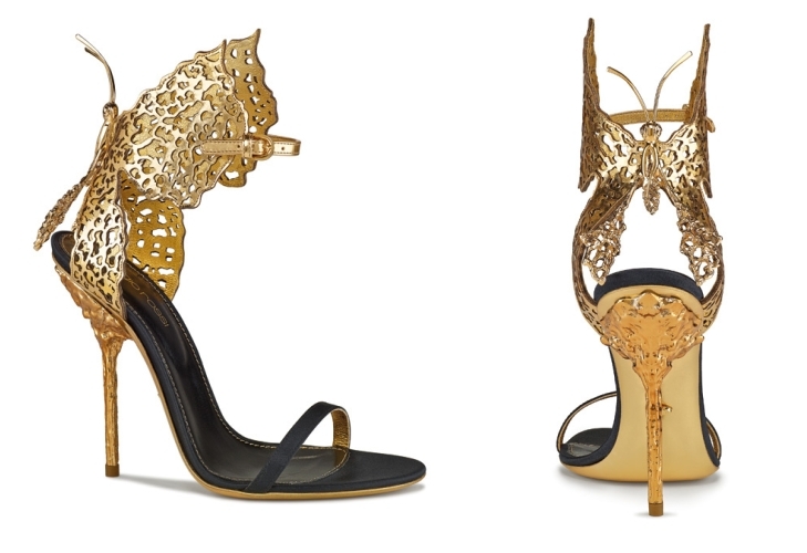Интересные штучки: сандалии-бабочки от Sergio Rossi
