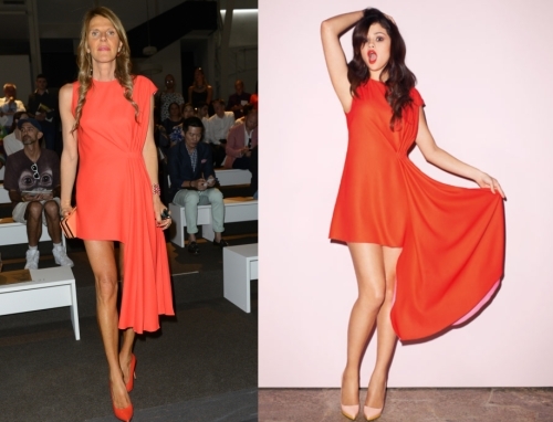 Fashion battle: Анна Делло Руссо и Селена Гомес