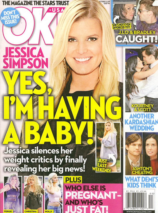 Джессика Симпсон: Да, я беременна!