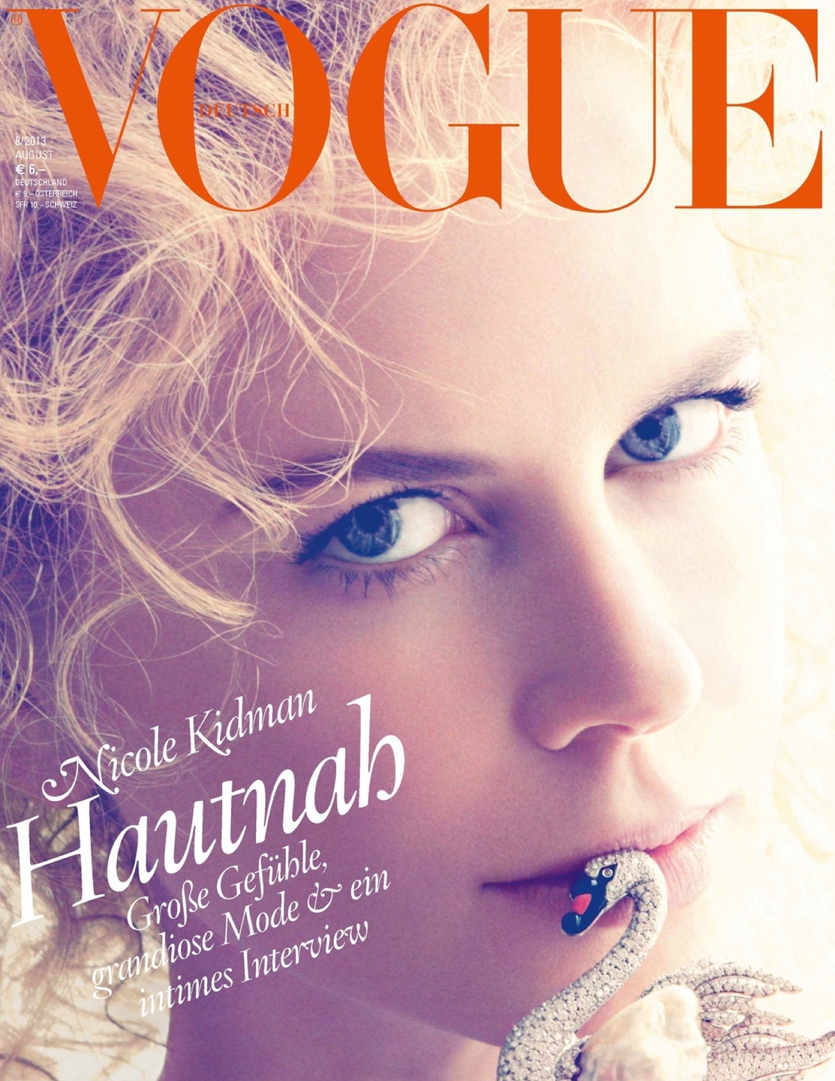 Николь Кидман в журнале Vogue Германия. Август 2013