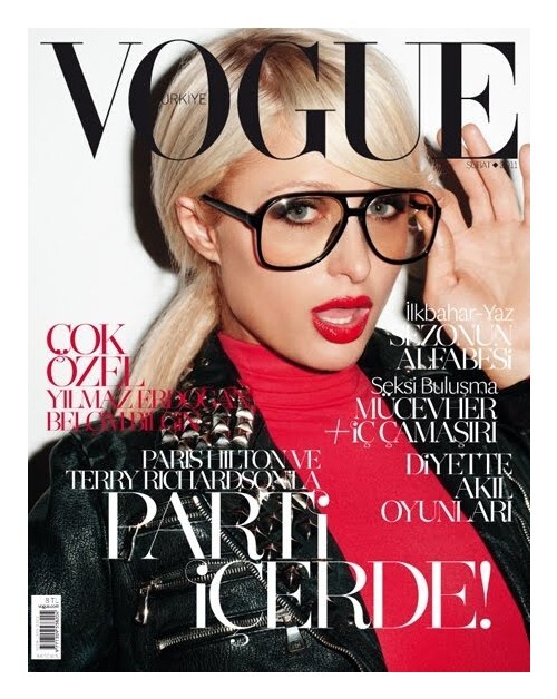 Пэрис Хилтон на обложке турецкого Vogue. Февраль 2011