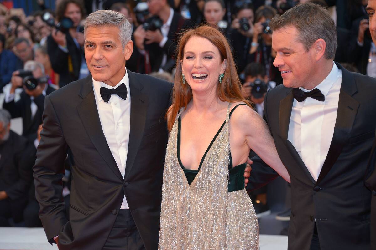 Мэтт Дэймон, Джордж Клуни, Джулианна Мур и другие звезды на красной дорожке Венецианского кинофестиваля