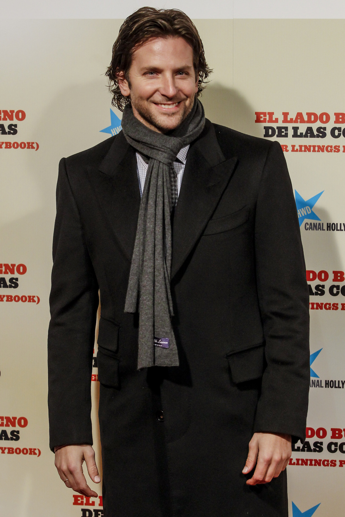 Брэдли Купер на фотоколле и премьере фильма "Мой парень - псих" в Мадриде