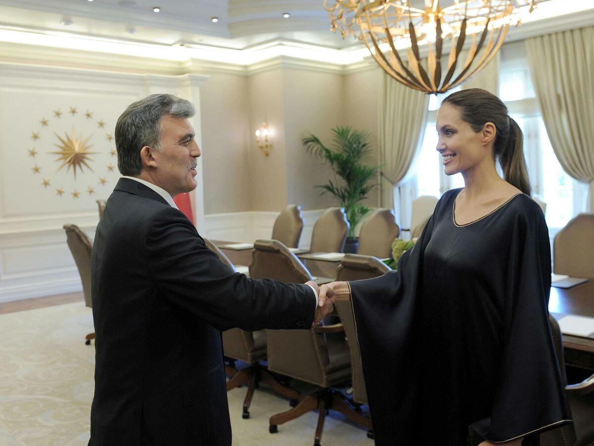 Анджелина Джоли побывала в Турции
