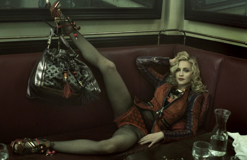 Мадонна в рекламе весенней коллекции Louis Vuitton