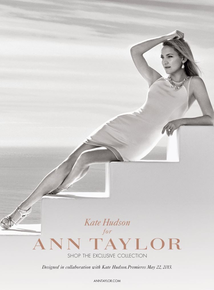 Кейт Хадсон создала летнюю коллекцию для Ann Taylor