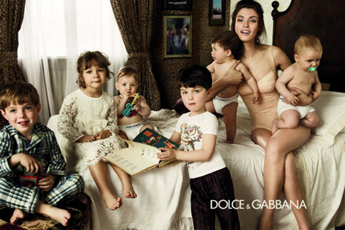 Рекламная кампания Dolce & Gabbana Baby