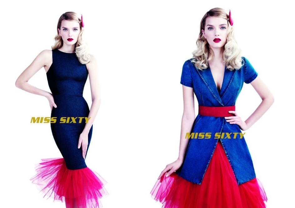 Рекламная кампания Miss Sixty. Весна 2014