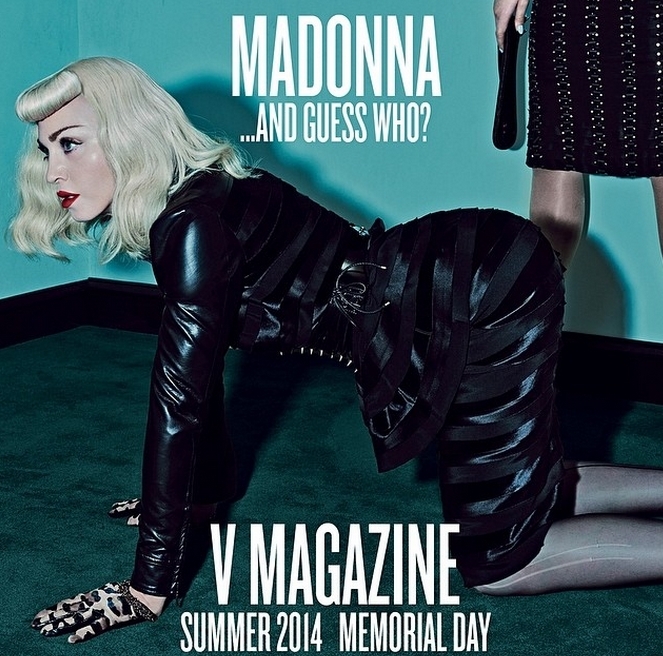 Мадонна и Кэти Перри появятся в журнале V Magazine