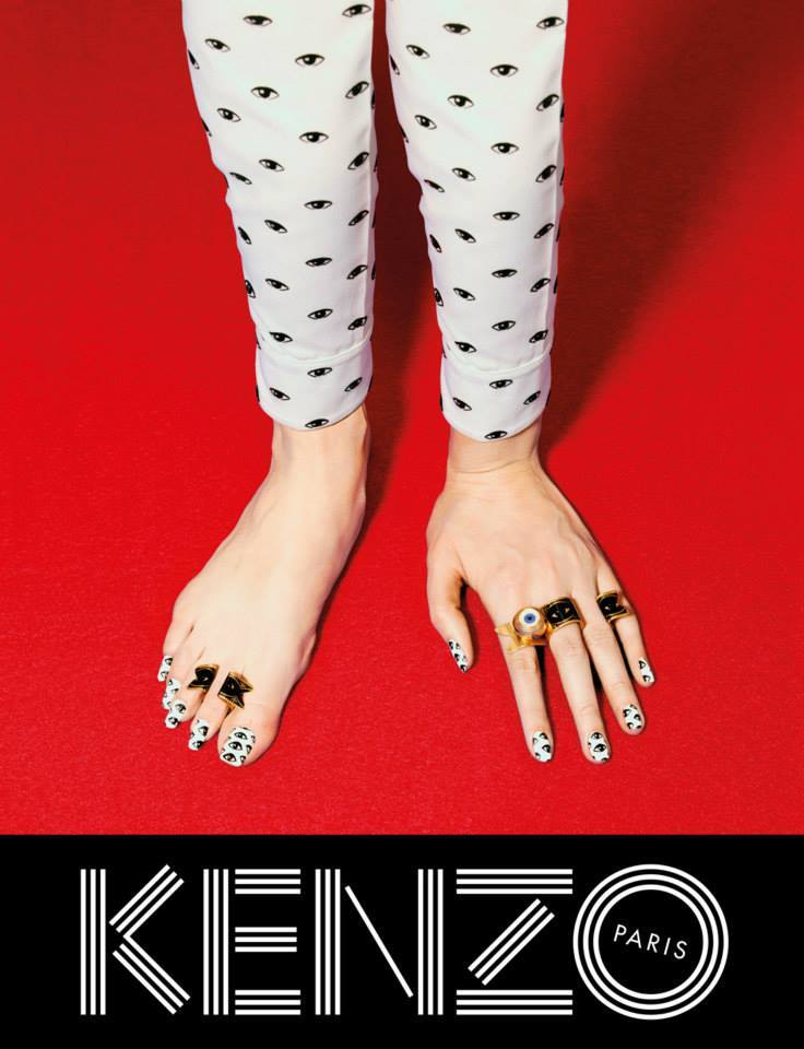 Новая сюрреалистическая рекламная кампания KENZO