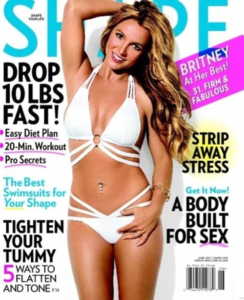 Бритни Спирс в журнале Shape. Июнь 2013