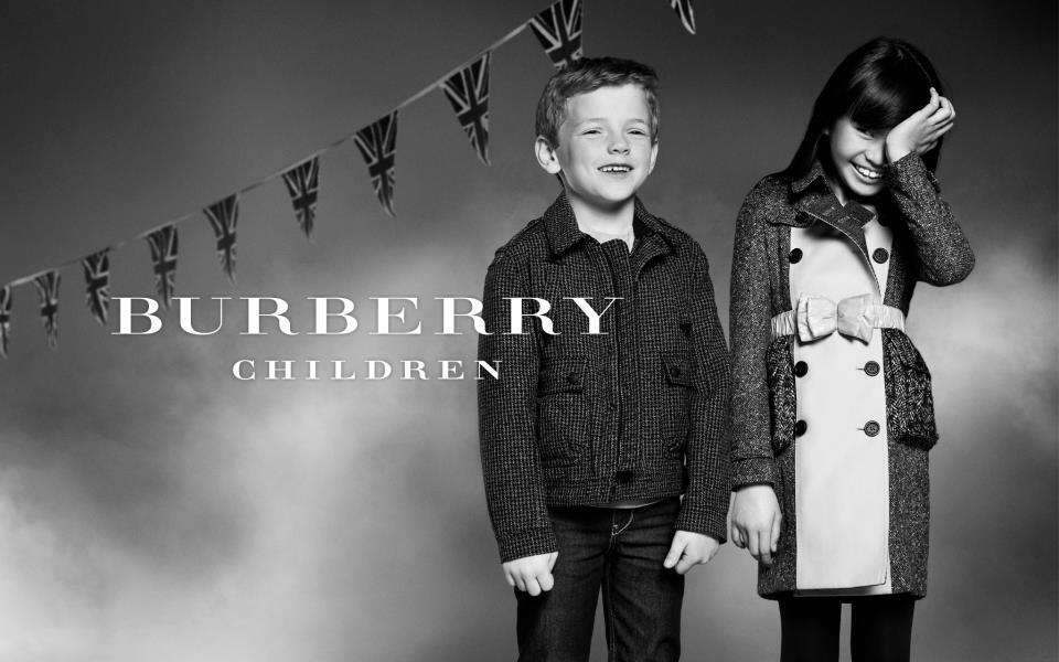 Детская коллекция Осень-Зима Burberry