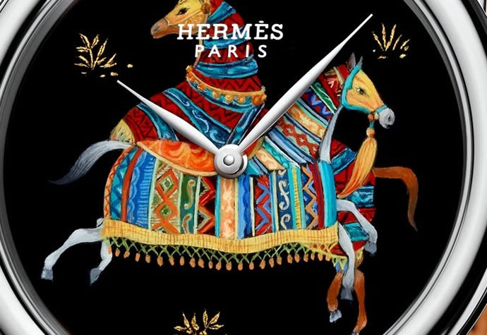 Herm&#232;s выпустили лимитированную коллекцию часов Arceau Cheval d’Orient