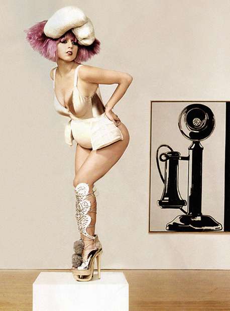 Lady GaGa в журнале Vanity Fair. Декабрь 2009
