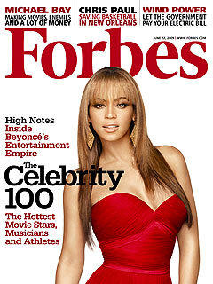 Самые высокооплачиваемые актрисы 2009 по версии Forbes