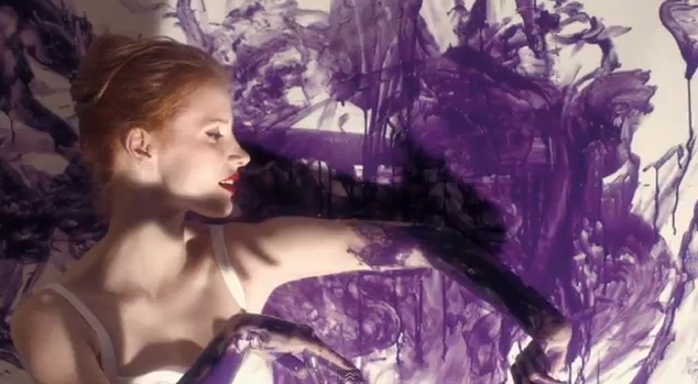 Джессика Честейн в рекламном ролике аромата Manifesto от Yves Saint Laurent