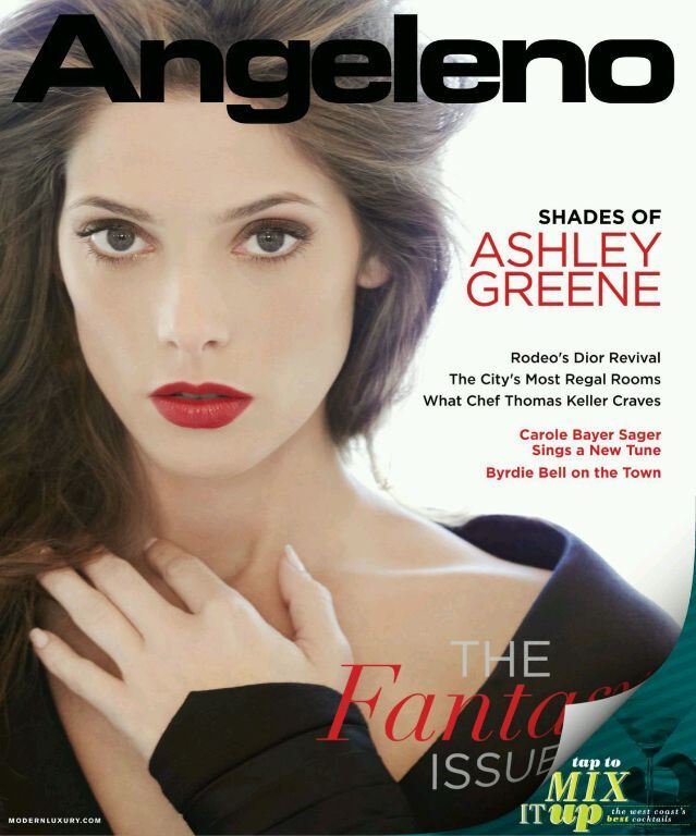 Эшли Грин в журнале Angeleno. Ноябрь 2012