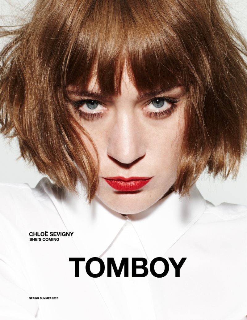 Хлое Севиньи в рекламной кампании Tomboy. Весна 2012