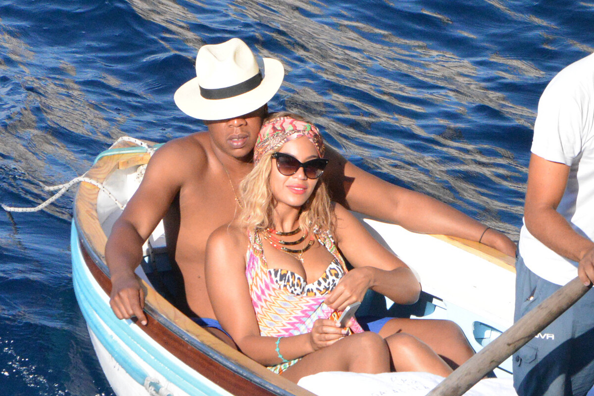 Бейонсе и Jay Z  отдыхают на Сицилии