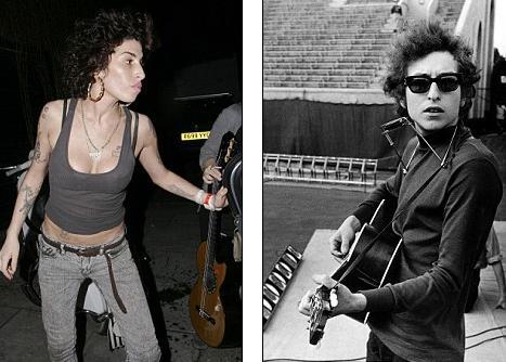Эми Вайнхаус хочет быть как Боб Дилан