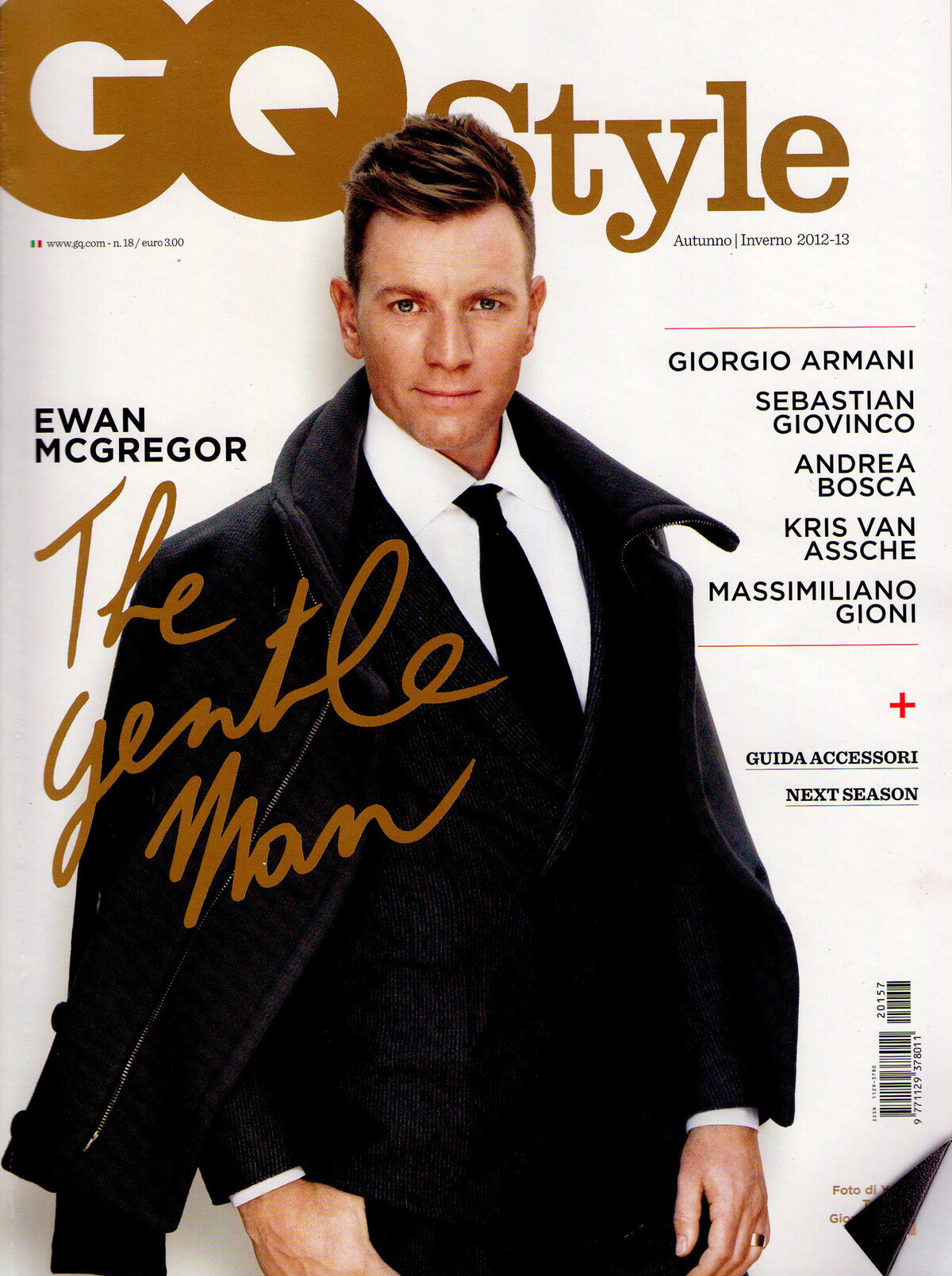 Юэн МакГрегор в журнале GQ Style. Италия