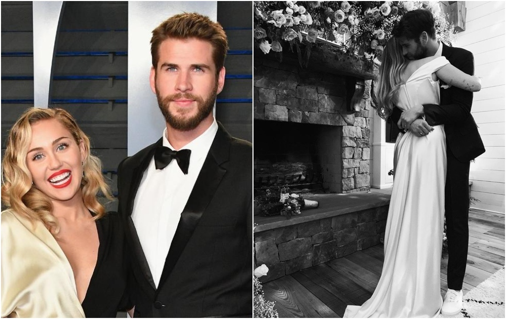Официально: Майли Сайрус подтвердила брак с Лиамом Хемсвортом, показав свадебные фото
