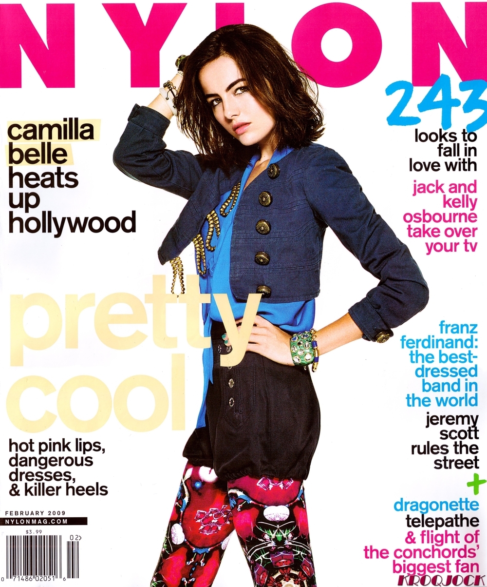 Камилла Бель в журнале Nylon. Февраль 2009