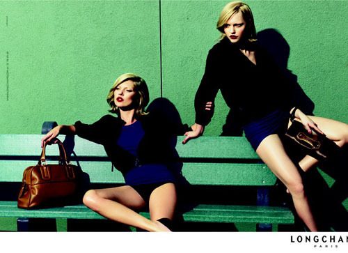 Видео: Кейт Мосс и Саша Пивоварова для рекламы Longchamp