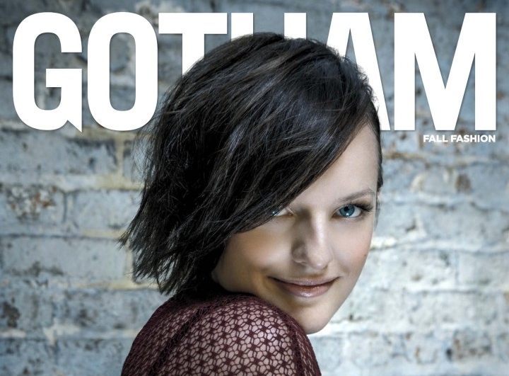 Звезда сериала "Безумцы" Элизабет Мосс в журнале Gotham. Сентябрь 2014