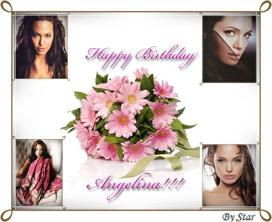 С днем рождения, Анджелина Джоли