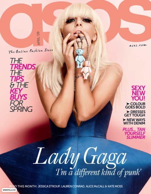 Lady GaGa в журнале ASOS Magazine. Апрель 2009