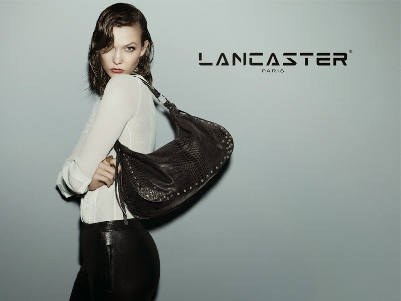 Карли Клосс в рекламной кампании Lancaster