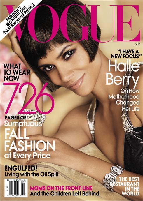 Халли Берри в журнале US Vogue. Сентябрь 2010