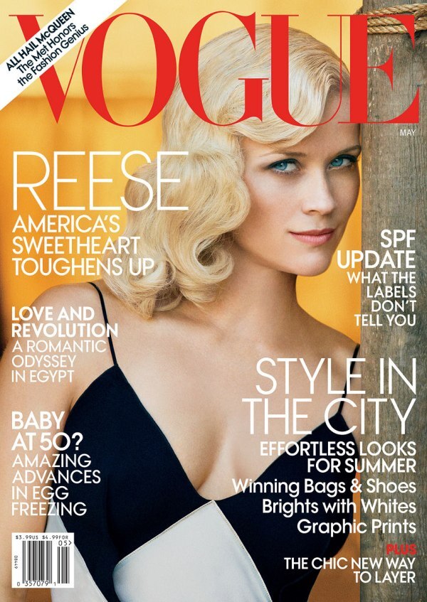 Риз Уизерспун в журнале Vogue. Май 2011