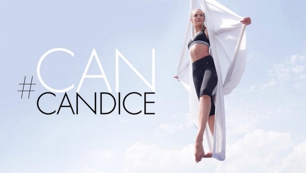 Кэндис Свейнпол освоила аэройогу в новой рекламной кампании Biotherm