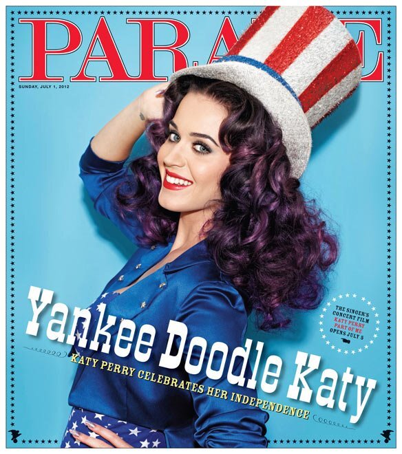 Кэти Перри в журнале Parade. Июнь / июль 2012