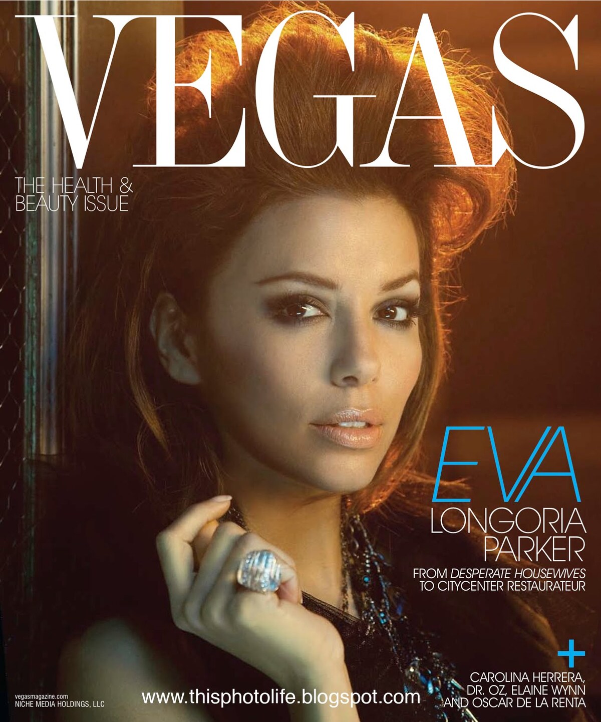 Ева Лонгория в журнале Vegas. Февраль 2010