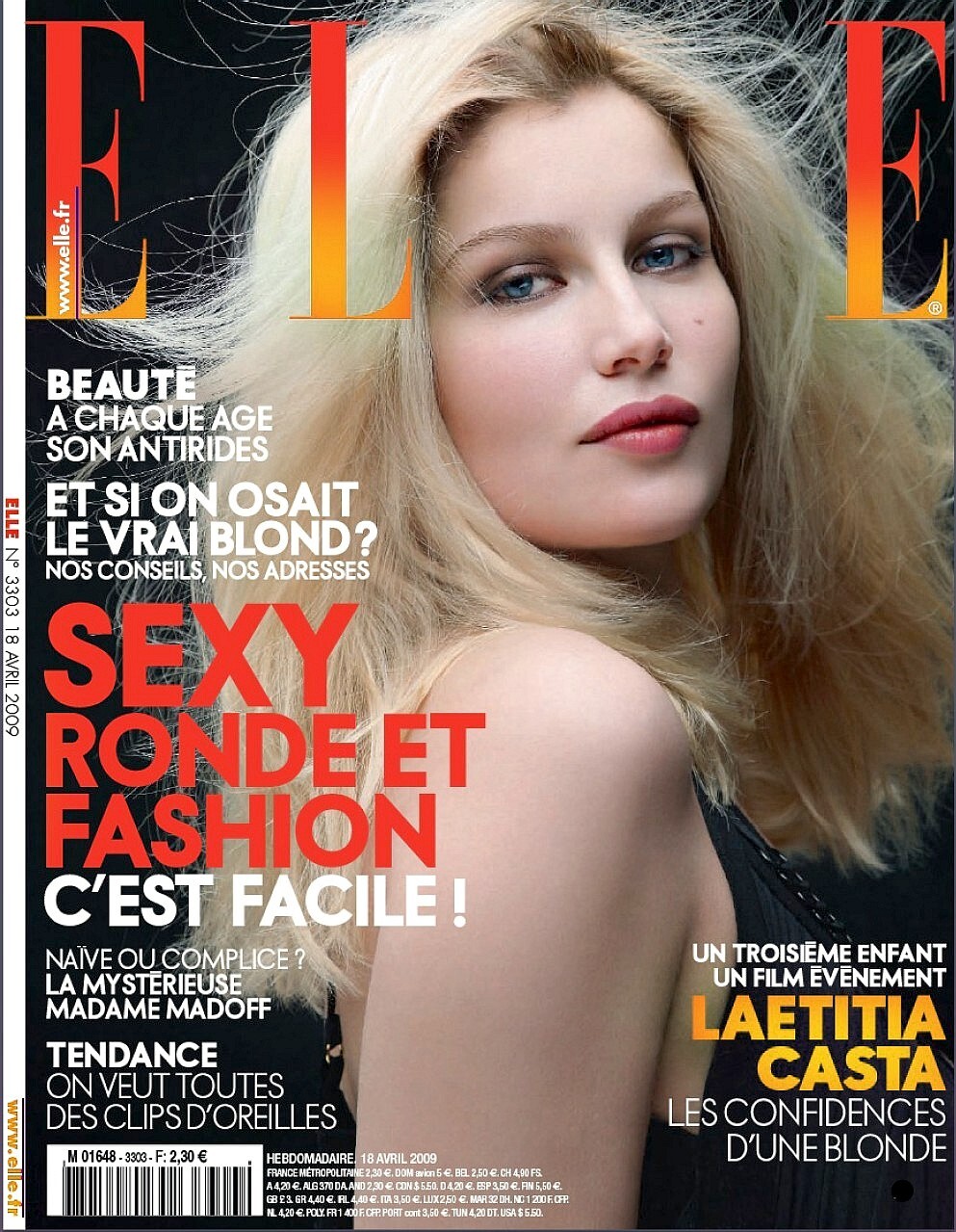 Летиция Каста в журнале Elle Франция. Апрель 2009