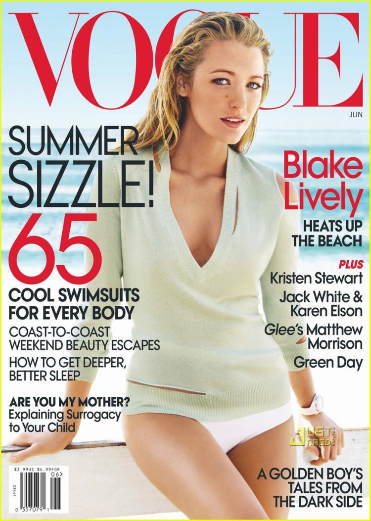 Блэйк Лайвли в журнале Vogue. Июнь 2010