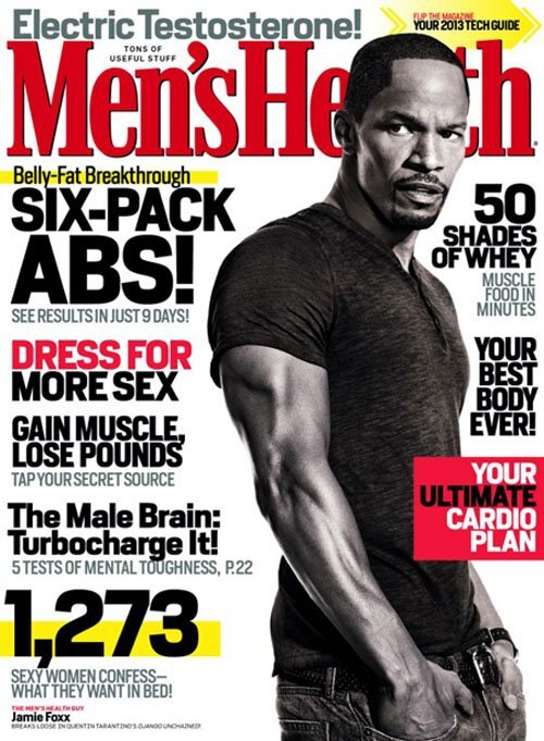 Джейми Фокс в журнале Men&#39;s Health. Декабрь 2012