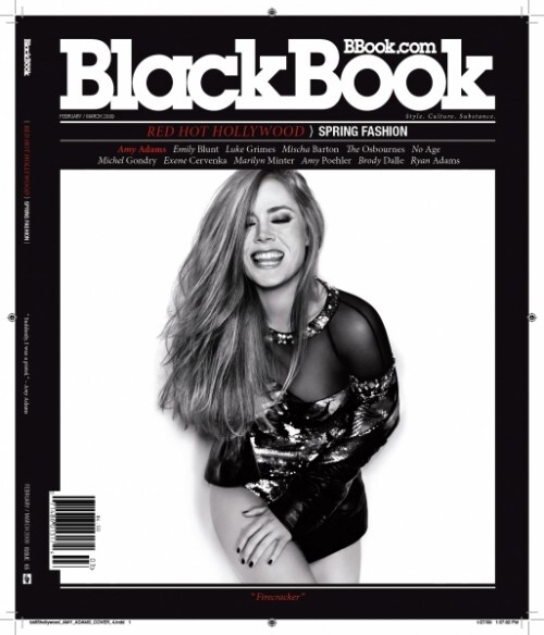 Эми Адамс на обложке BlackBook Magazine. Март 2009