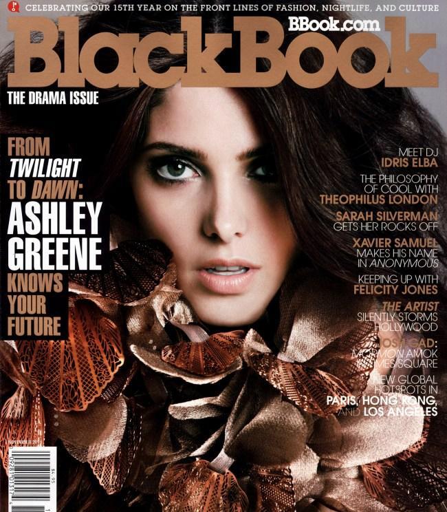 Эшли Грин в журнале BlackBook. Ноябрь 2011