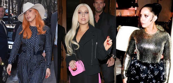Леди Гага сменила три цвета волос за три дня