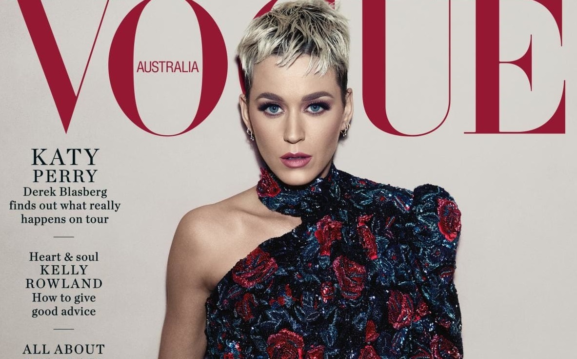 Кэти Перри украсила обложку Vogue (август 2018)