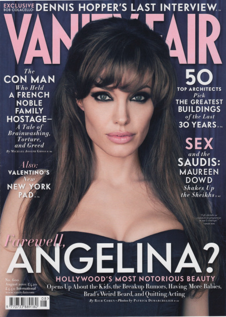 Анджелина Джоли в Vanity Fair